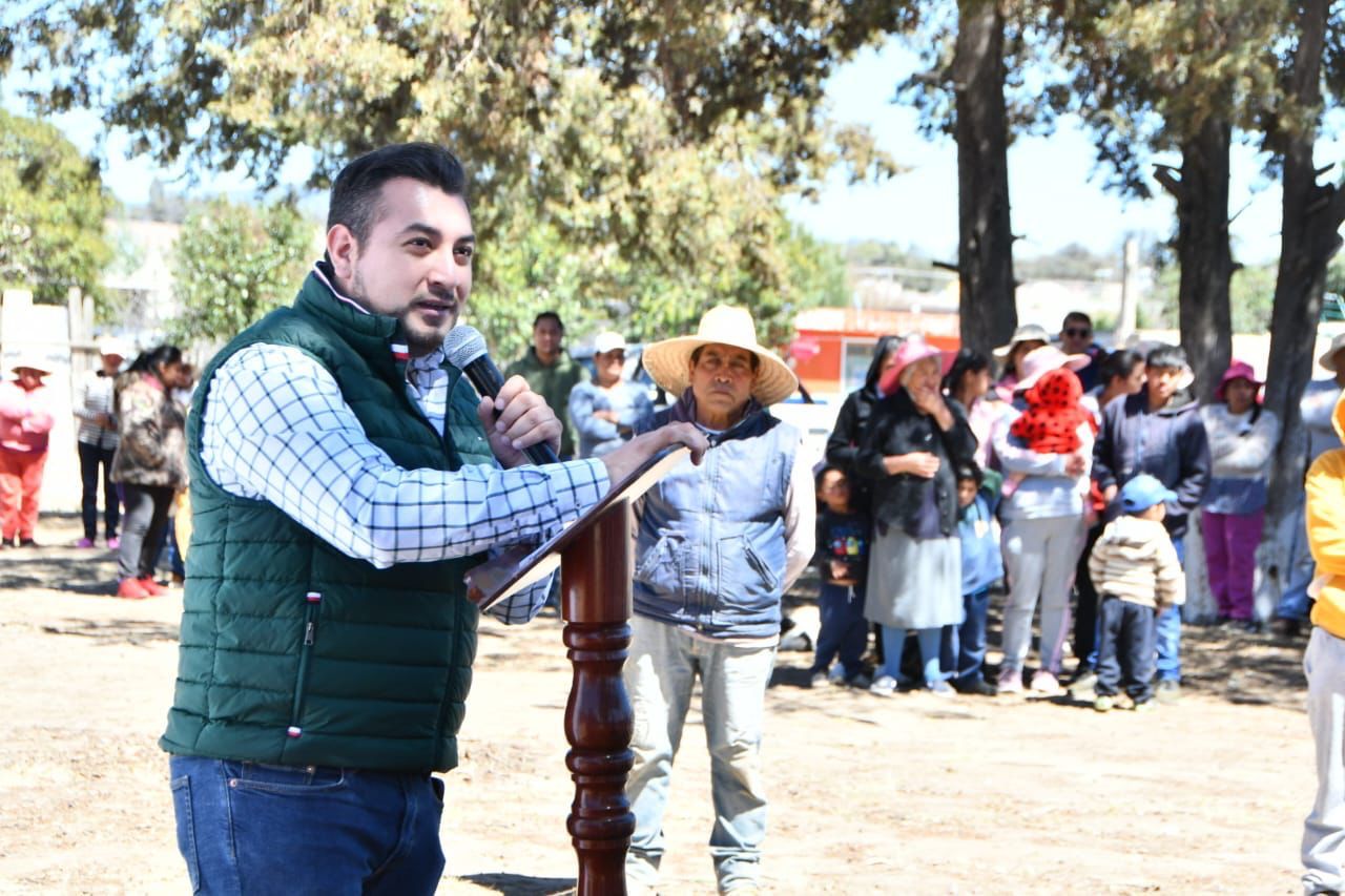 Trabajando en equipo se transforma Huamantla: Salvador Santos Cedillo